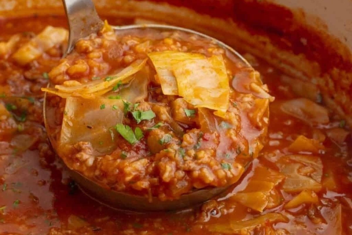Stuffed Cabbage Soup