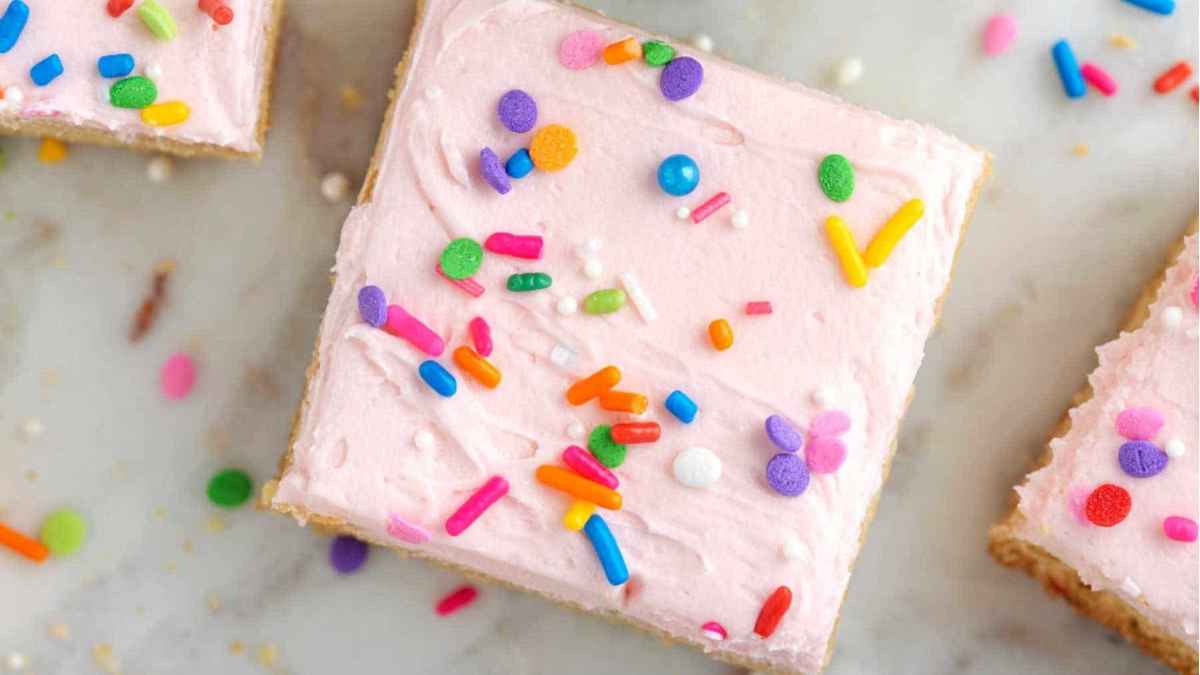 Sugar Cookie Bars.