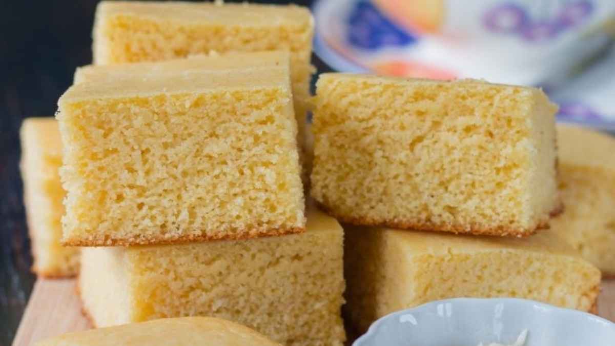 Sweet Buttermilk Cornbread Recipe.