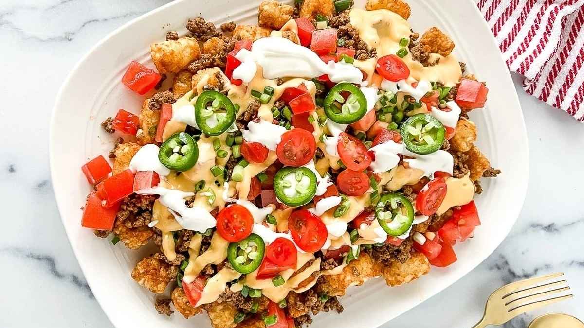 Tachos on a plate.