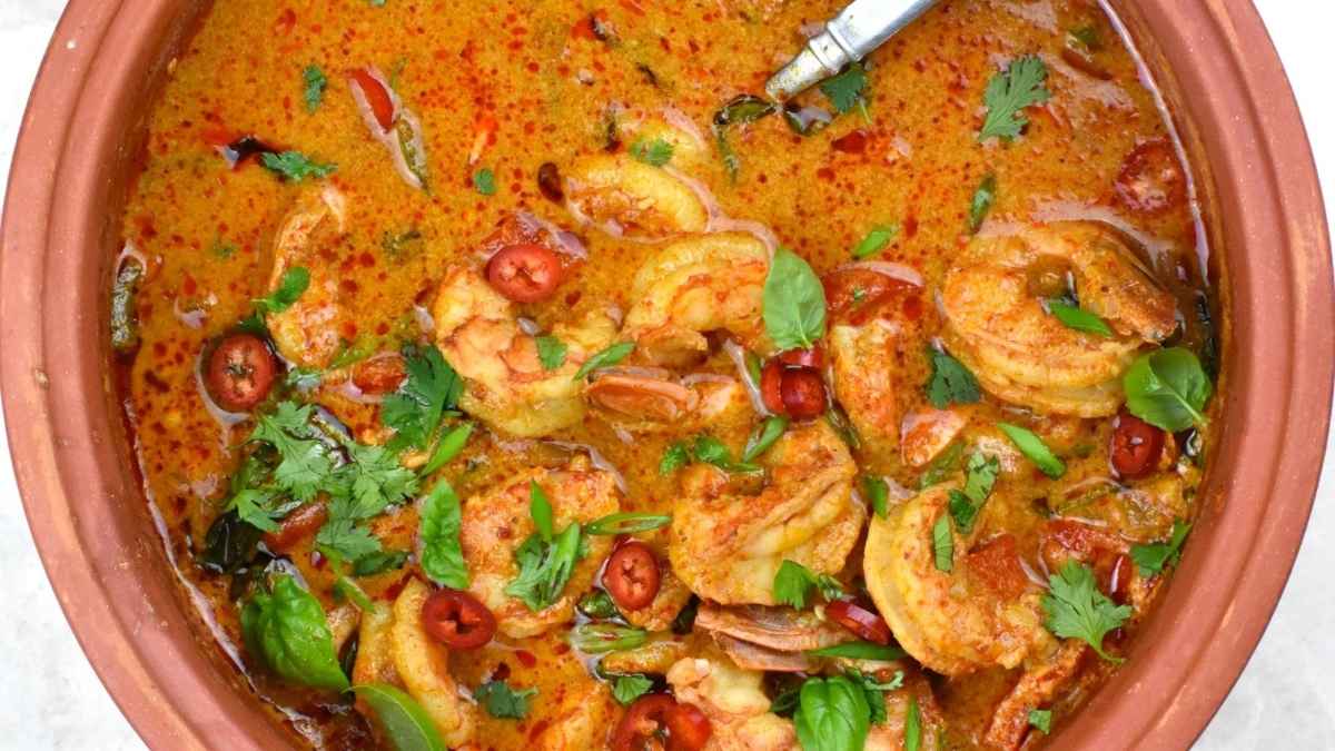 Thai Shrimp Curry.
