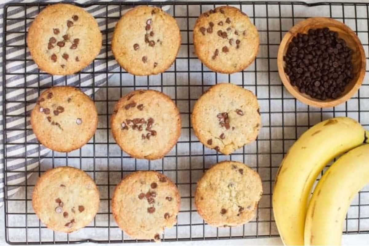 The Best Gluten Free Banana Chocolate Chip Muffins.
