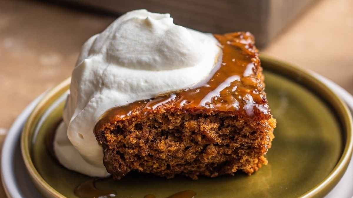 The Best Sticky Toffee Pudding Tray Bake Recipe.