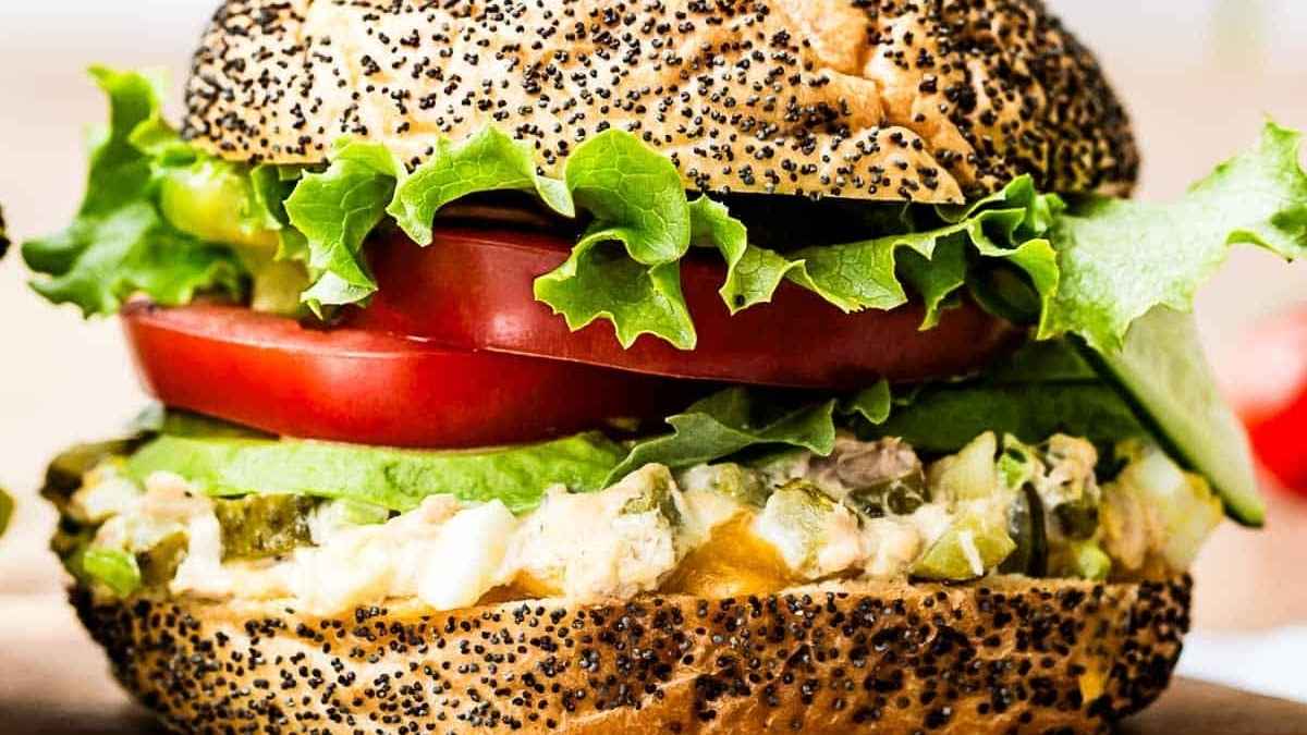 Tuna Melt Sandwich.