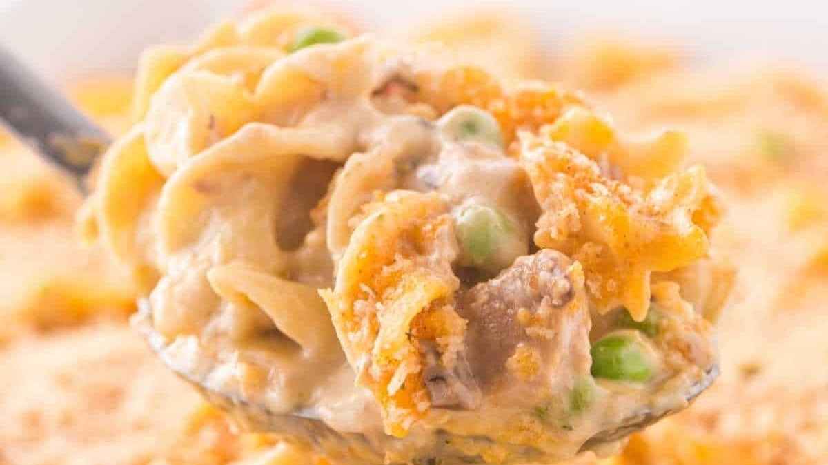 Tuna Noddle Casserole.