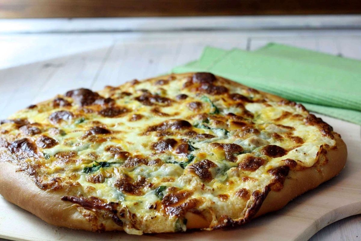 Tuna Pizza With Lemon Dill Aioli