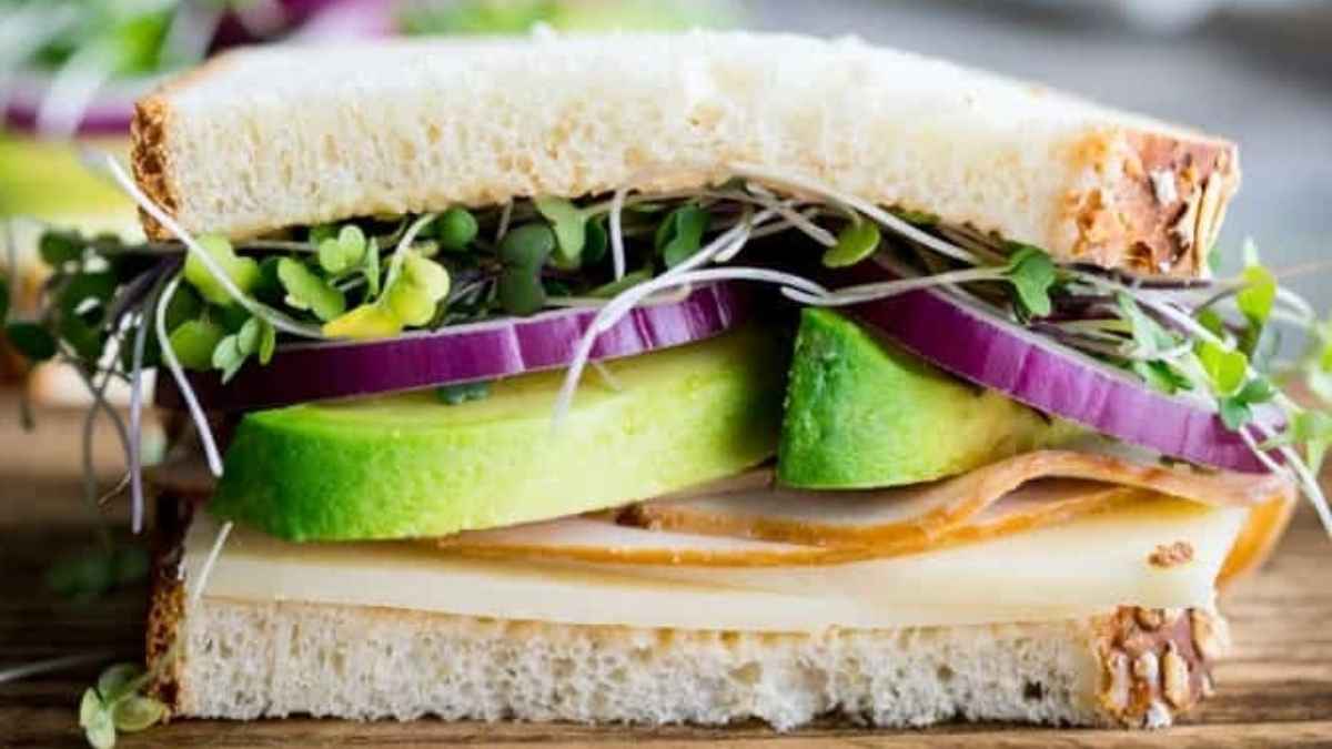 Turkey Avocado Sandwich.