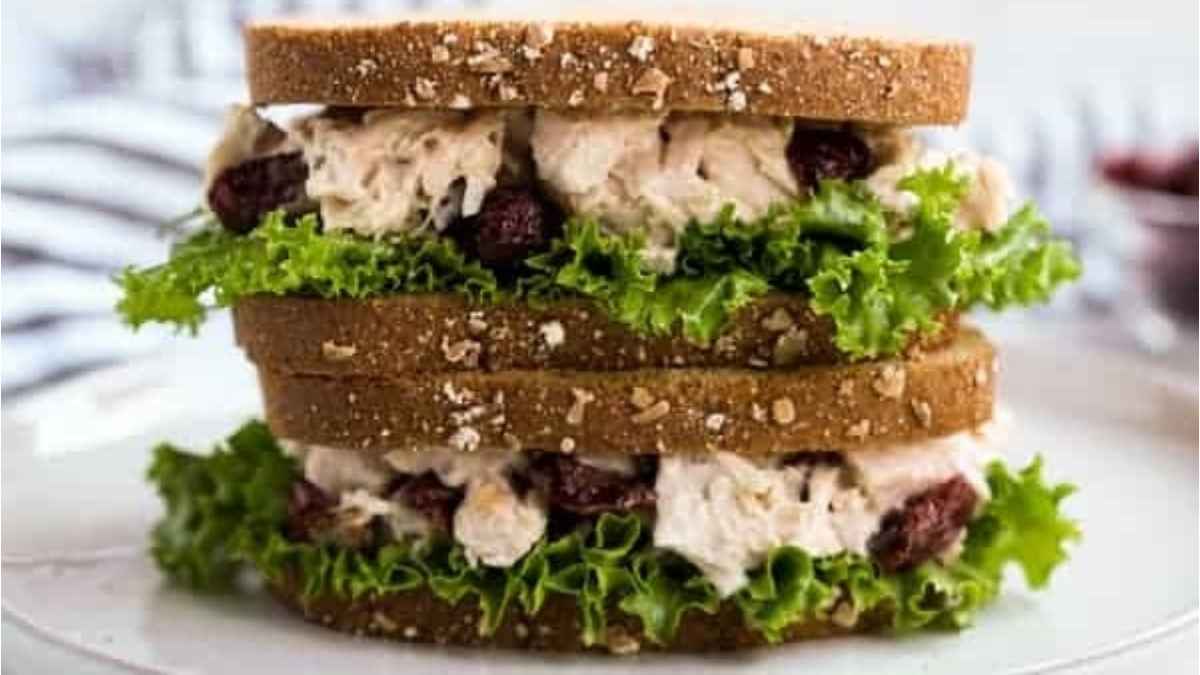 Turkey Cranberry Salad.