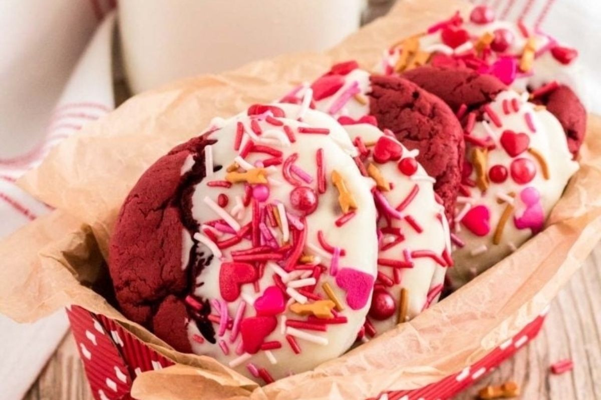 Valentine S Day Red Velvet Cookies
