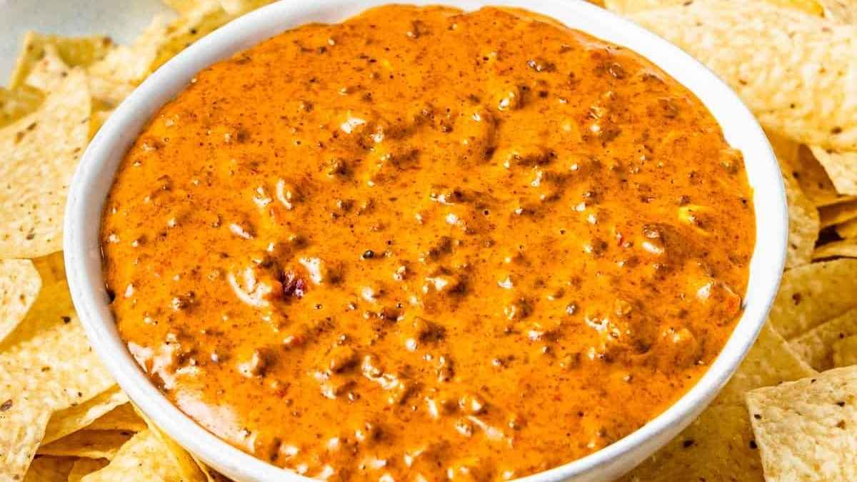 Velveeta Chili Cheese Dip.