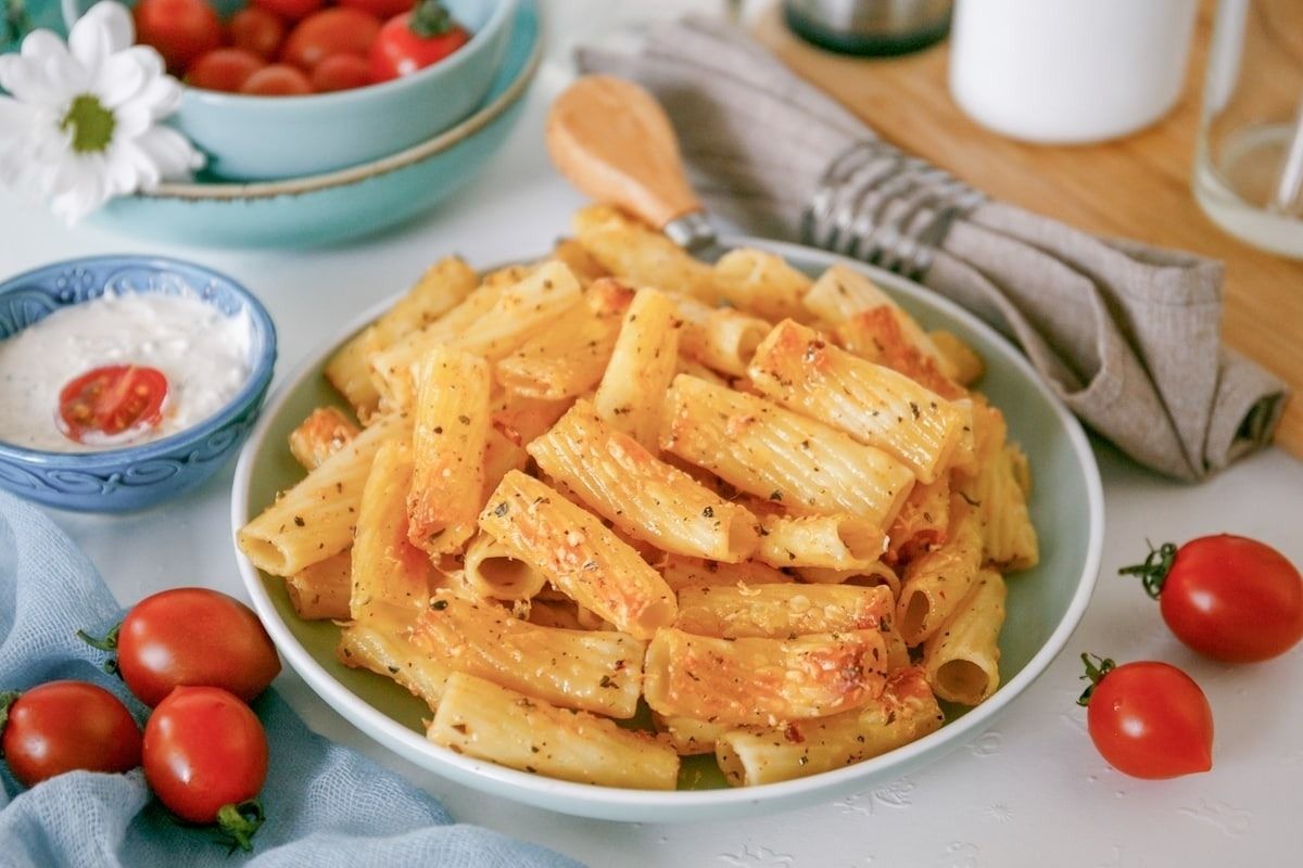 Viral TikTok Pasta Chips But Better Oven Baked Recipe