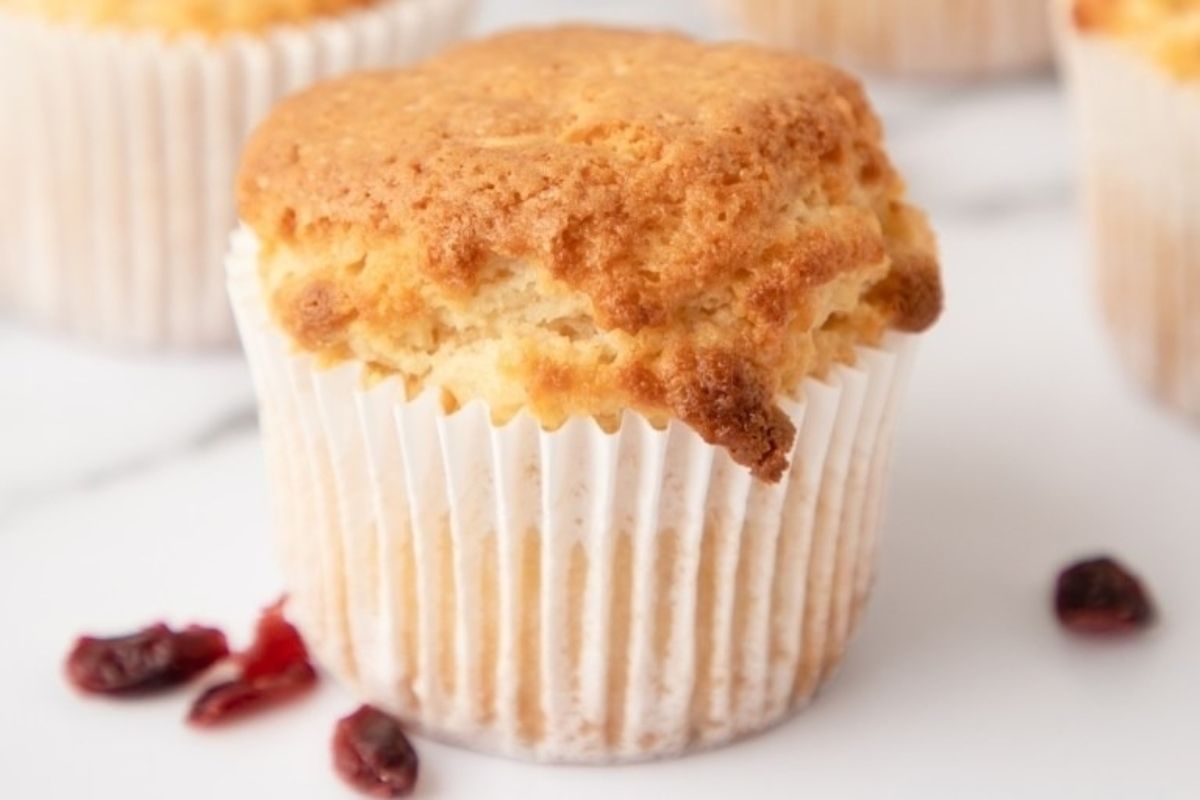 White Chocolate Cranberry Muffins