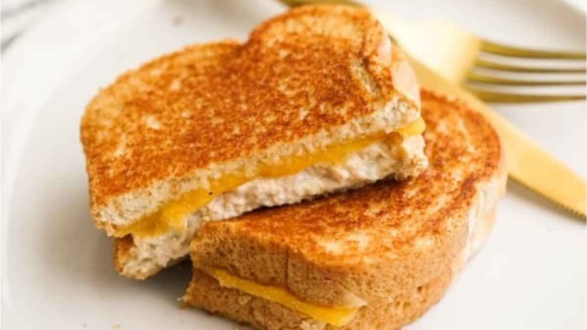 Zesty Tuna Melt Sandwich.