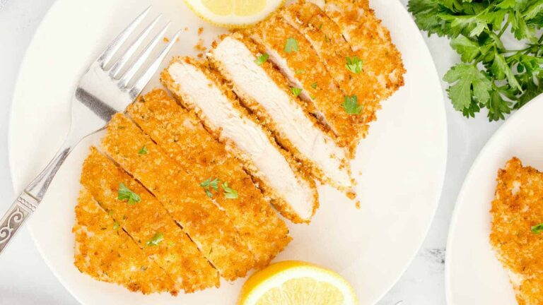 Air Fryer Chicken Cutlet recipe by Cheerful Cook.