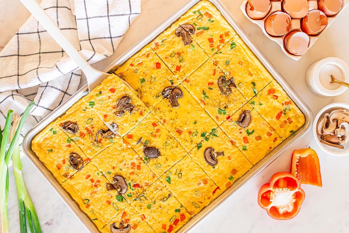 Sheet Pan Eggs.