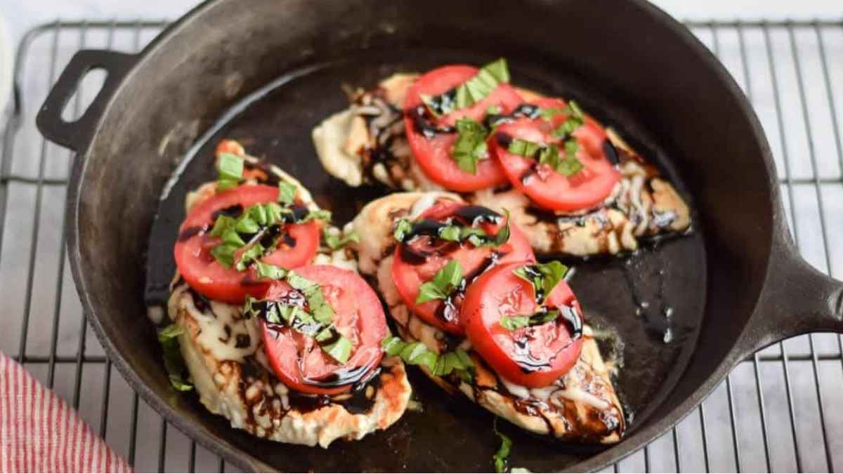 Caprese Chicken.