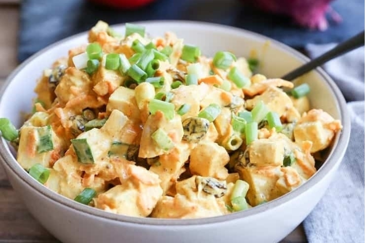 Trader Joe's Curried Chicken Salad.