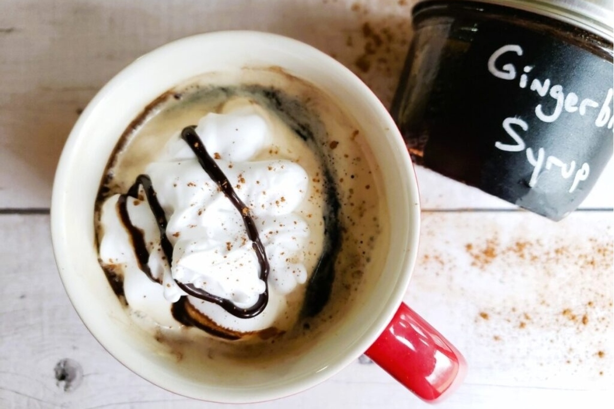 Starbucks Gingerbread Latte.