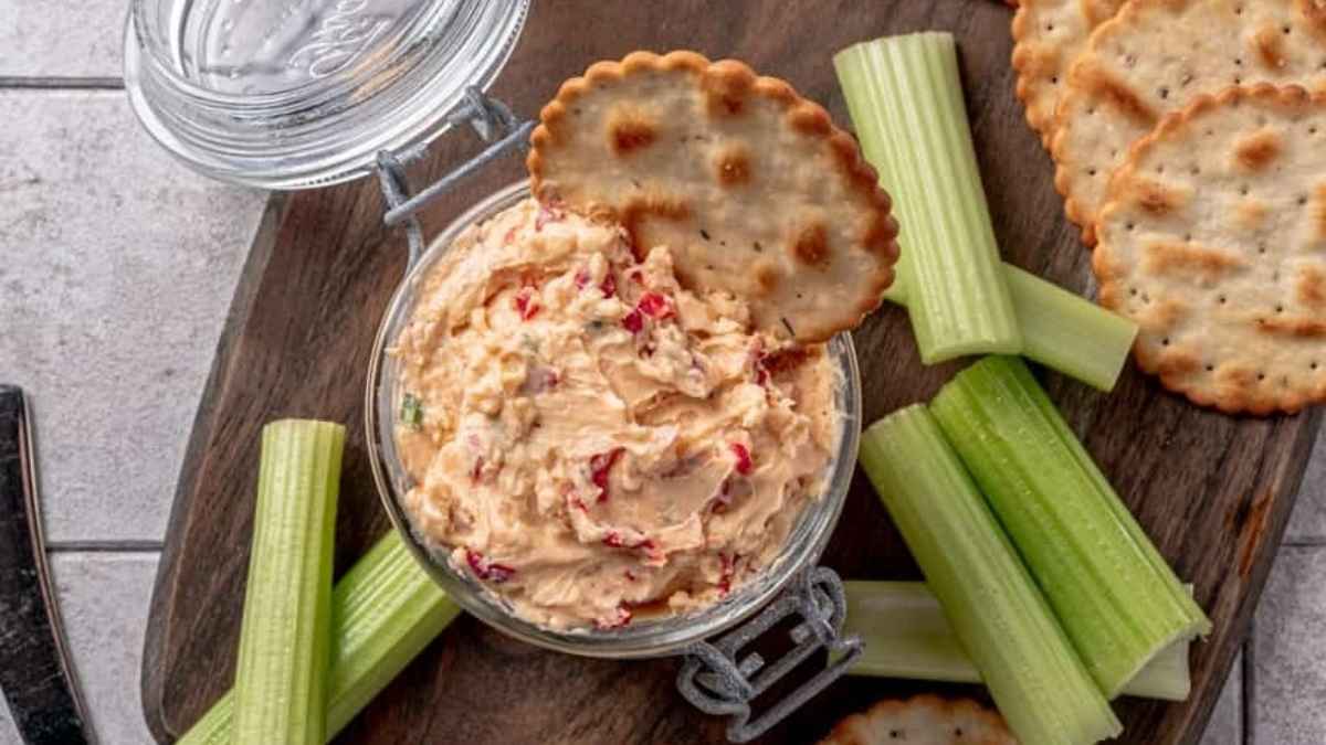 Homemade Southern Pimento Cheese.