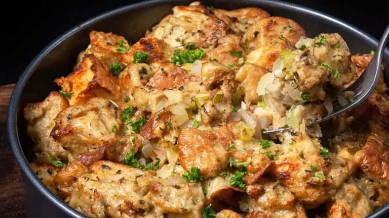 Instant Pot Stuffing.