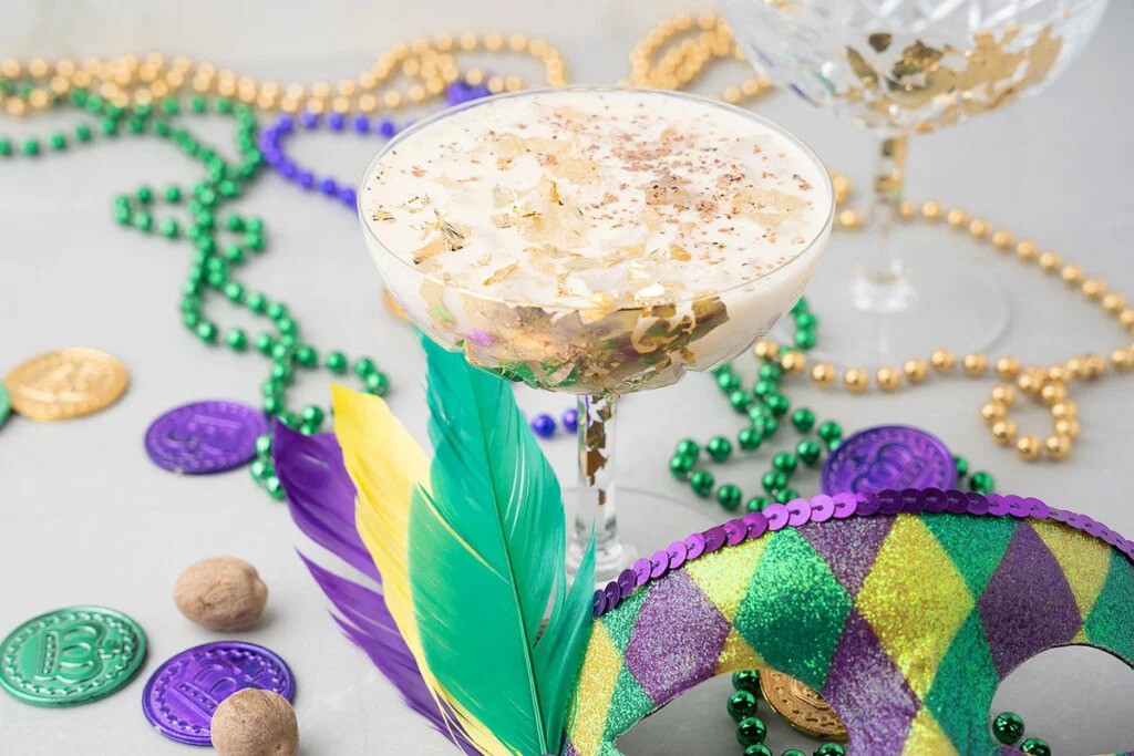 new orleans brandy milk punch for mardi gras