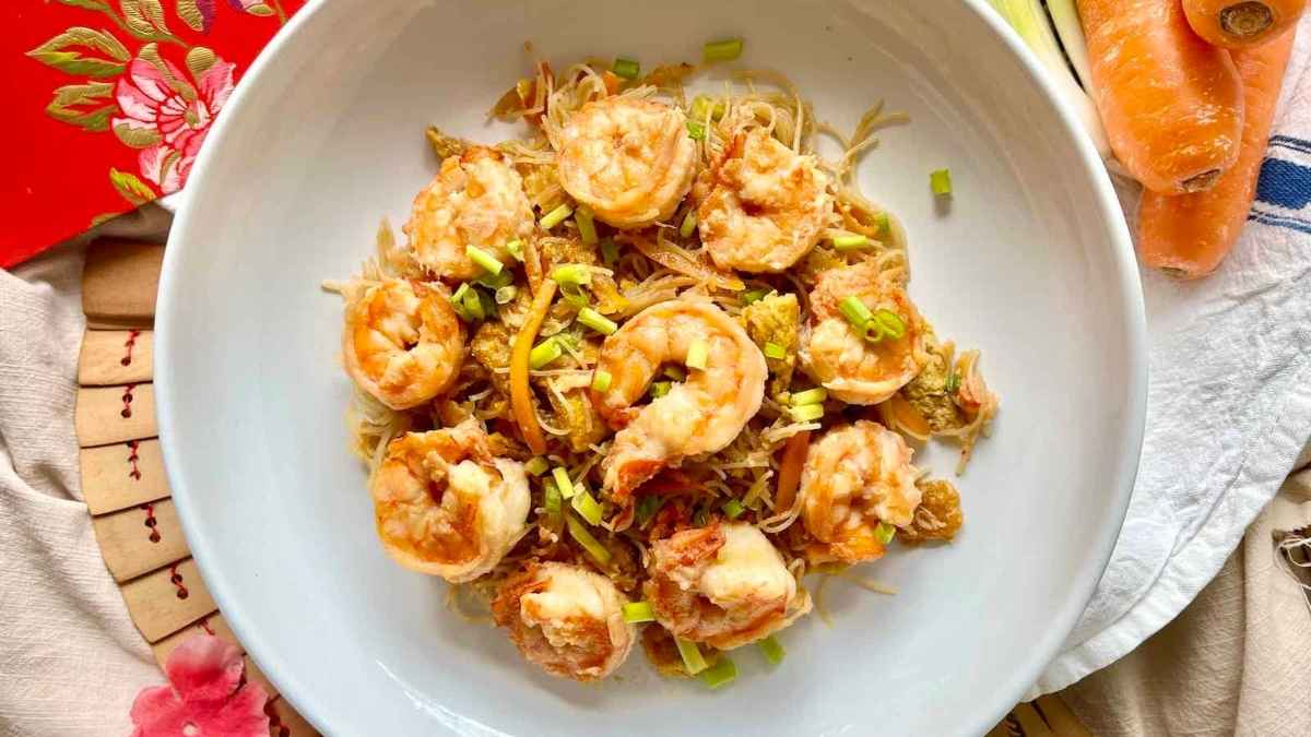 Shrimp Mei Fun.