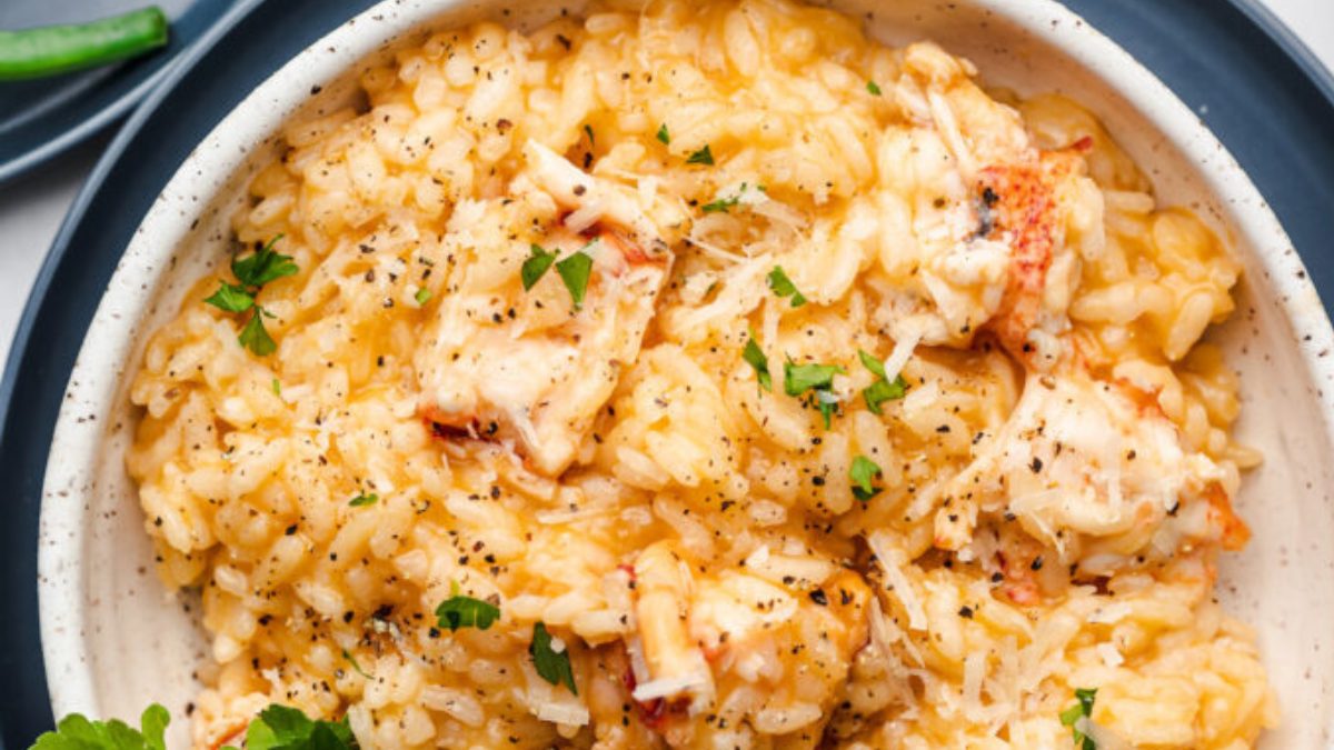 lobster risotto