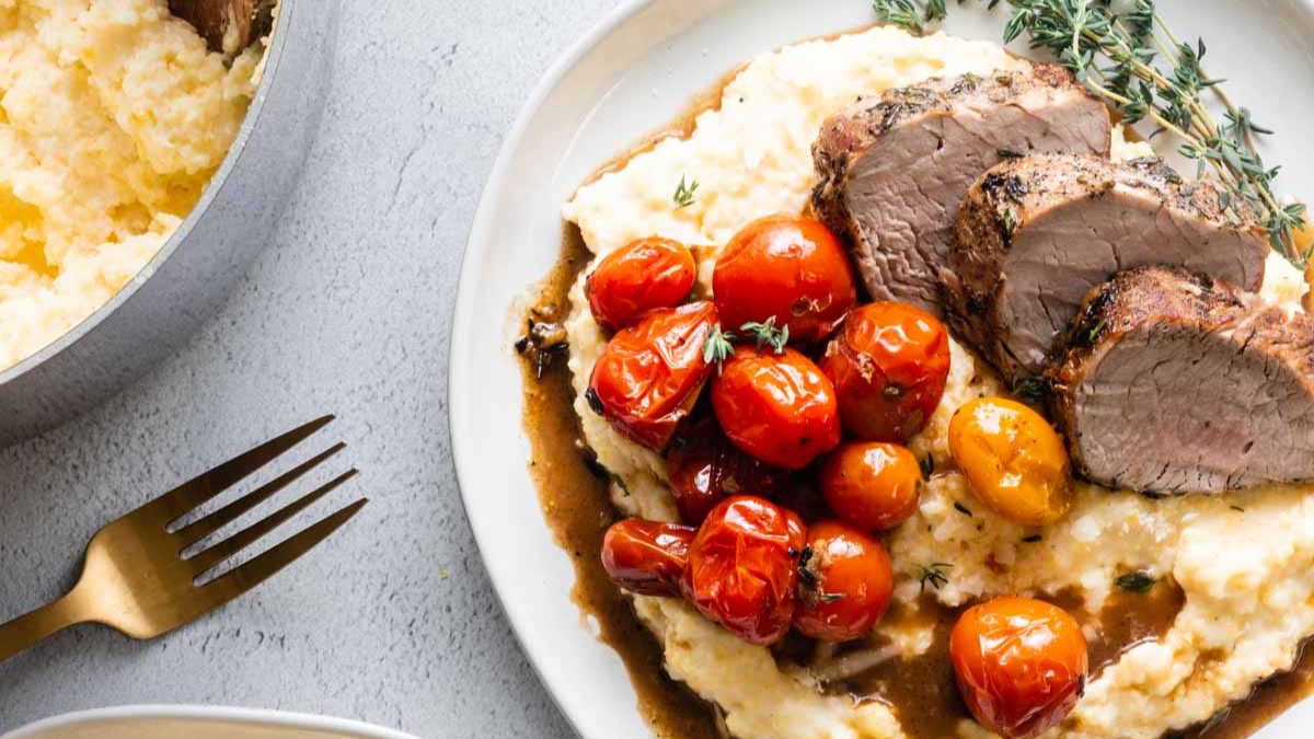 herb crusted pork tenderloin