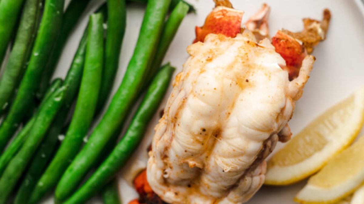 air fryer lobster tail