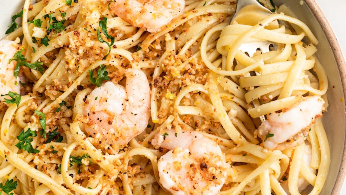shrimp linguine
