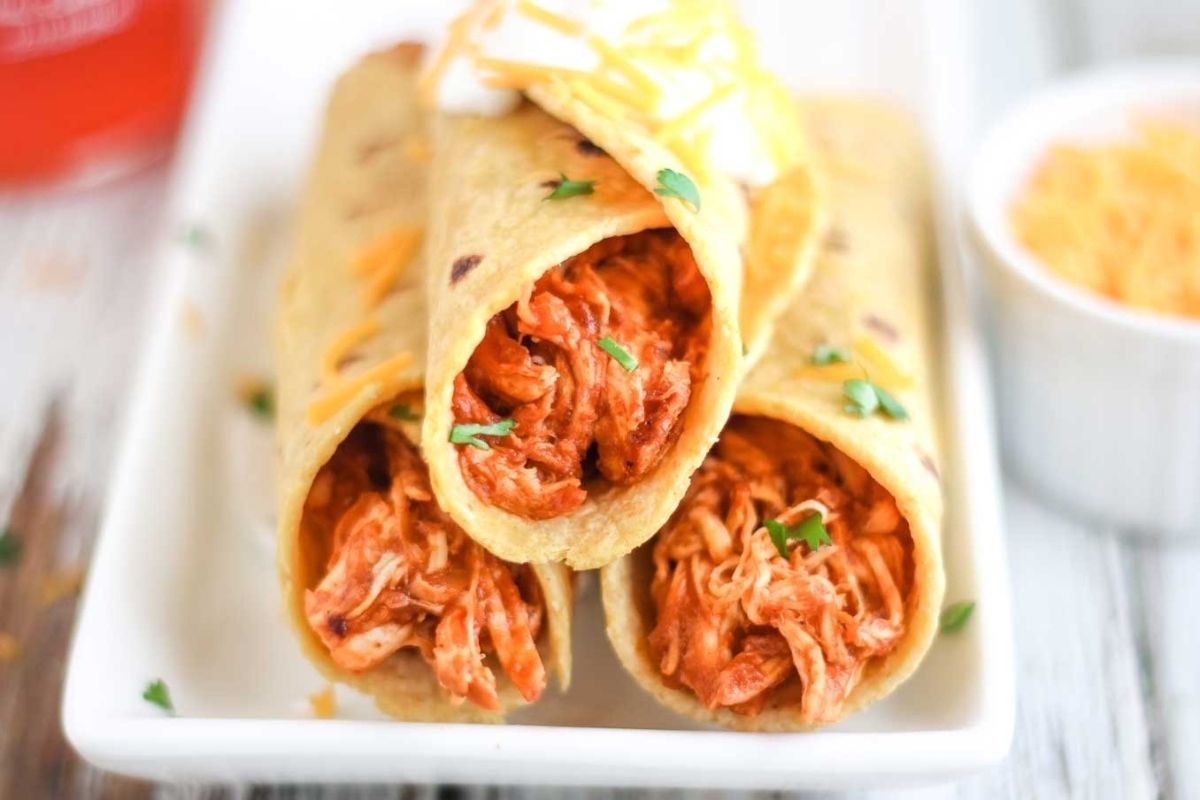 3 Ingredient Crock Pot Chicken Tacos