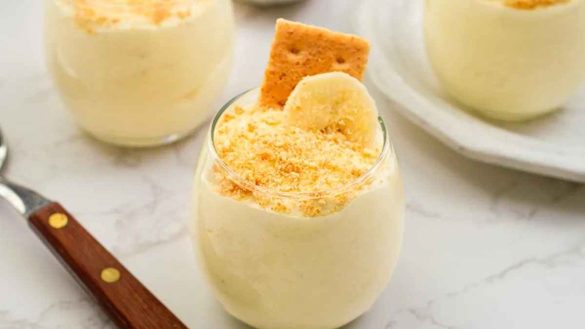 3-Ingredient No Cook Easy Banana Pudding.