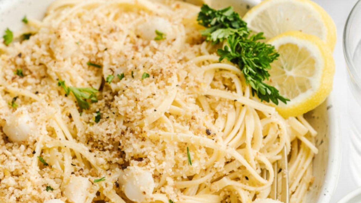 scallop linguine