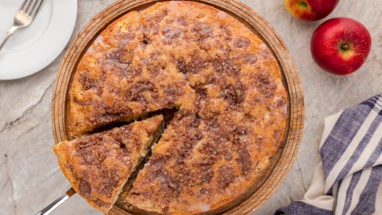 Apple cake.