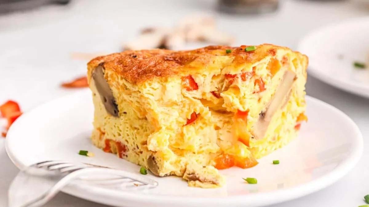 Air Fryer Frittata.