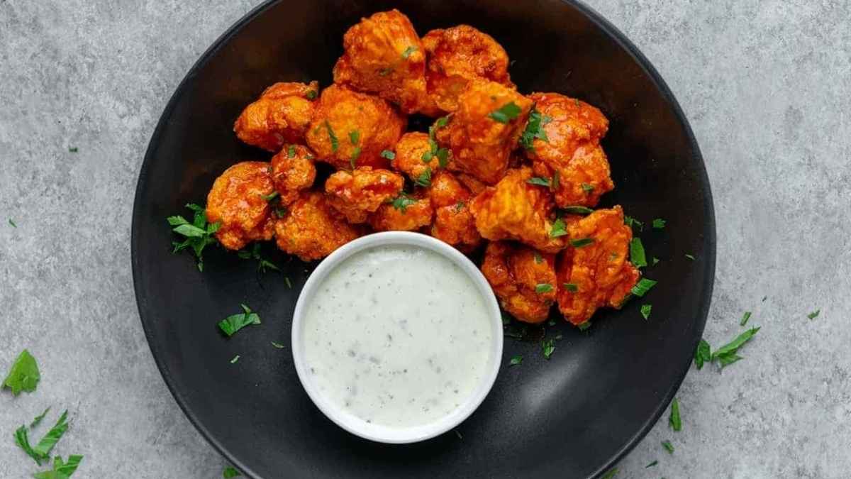 Air Fryer Cauliflower Wings.