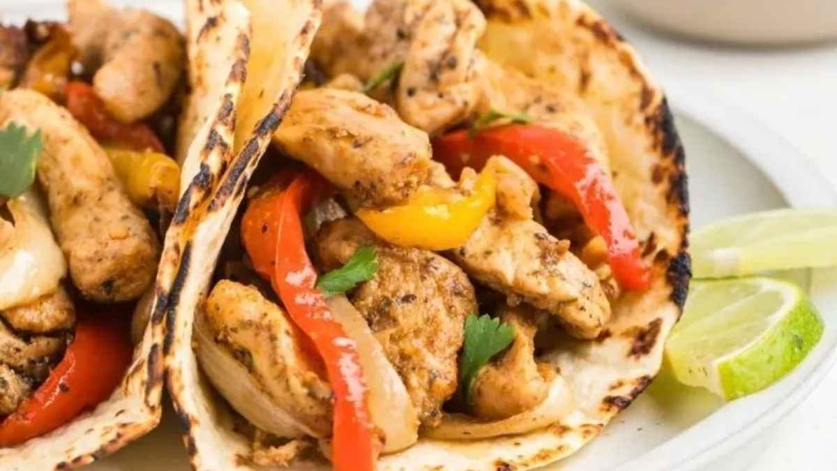 Air Fryer Chicken Fajitas.