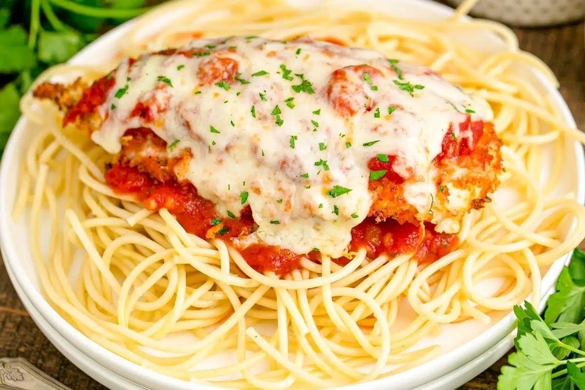 Air Fryer Chicken Parmesan