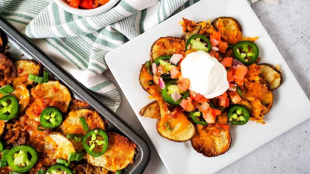 Air Fryer Irish Nachos.