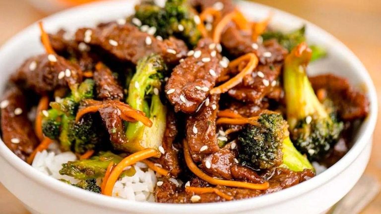 Air Fryer Mongolian Beef.
