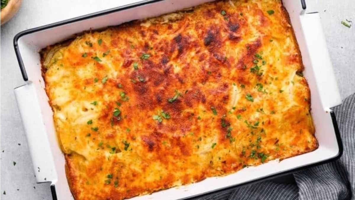 Au Gratin Potatoes Recipe.