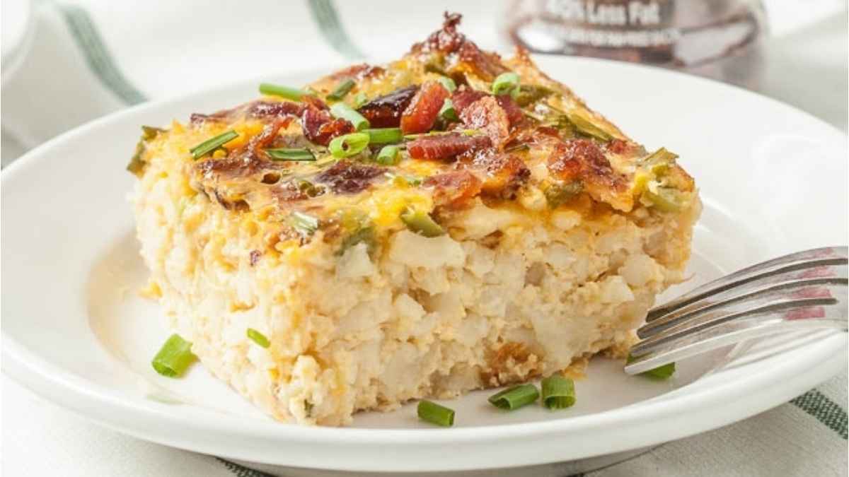 Bacon and Egg Breakfast Casserole.