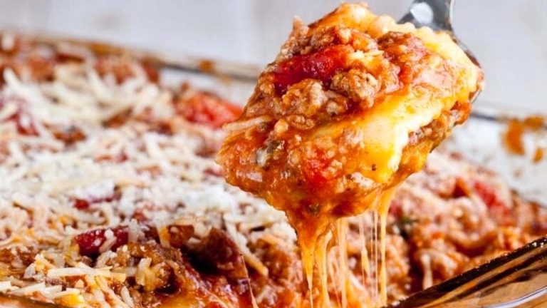 Baked Ravioli Casserole.
