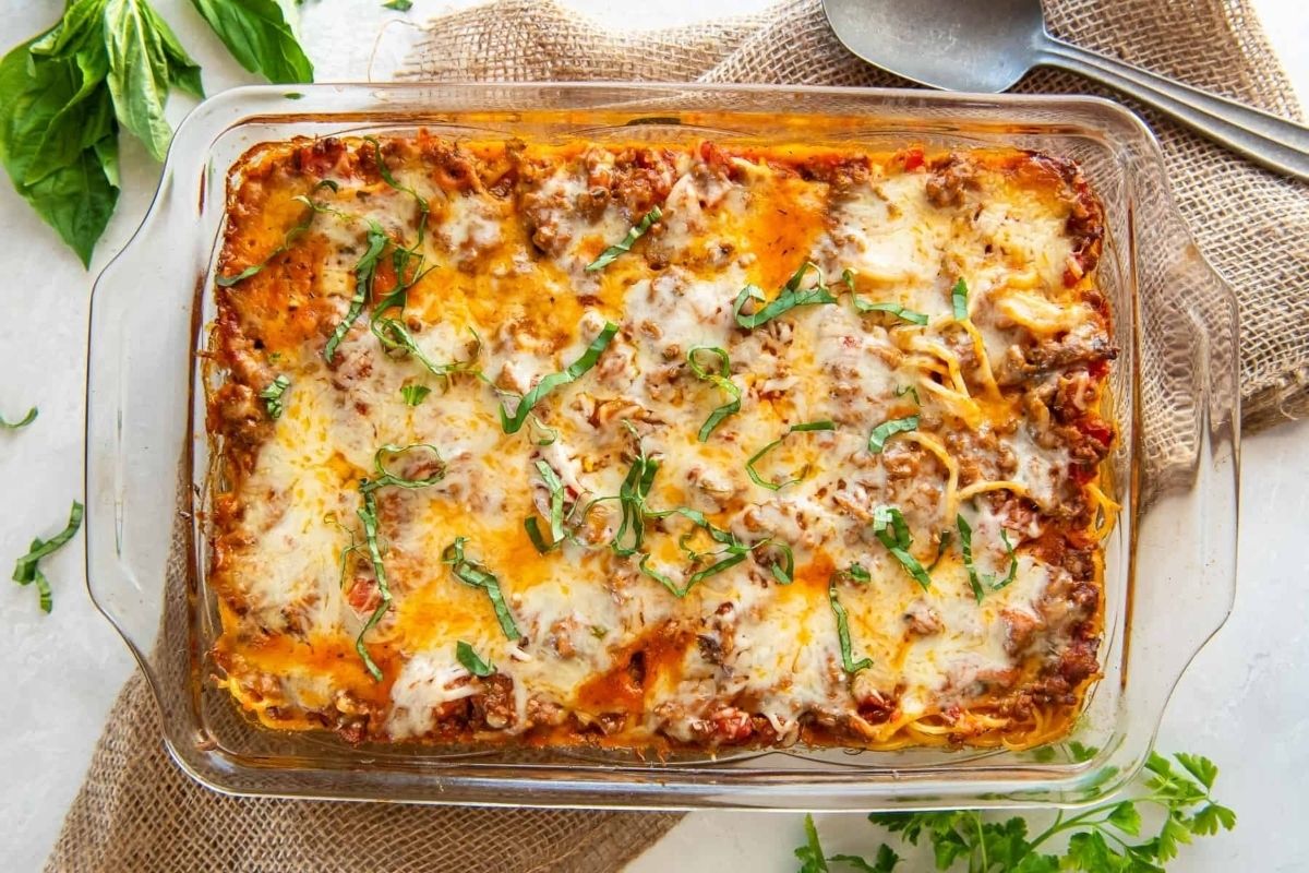 Baked Spaghetti Casserole