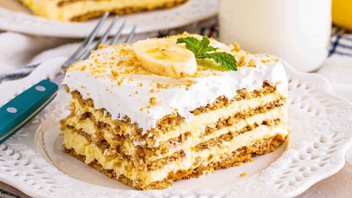 Banana Icebox Cake. 