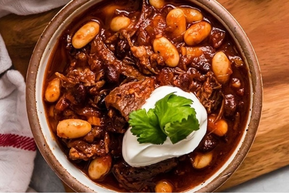 Beer Braised Short Rib Chili