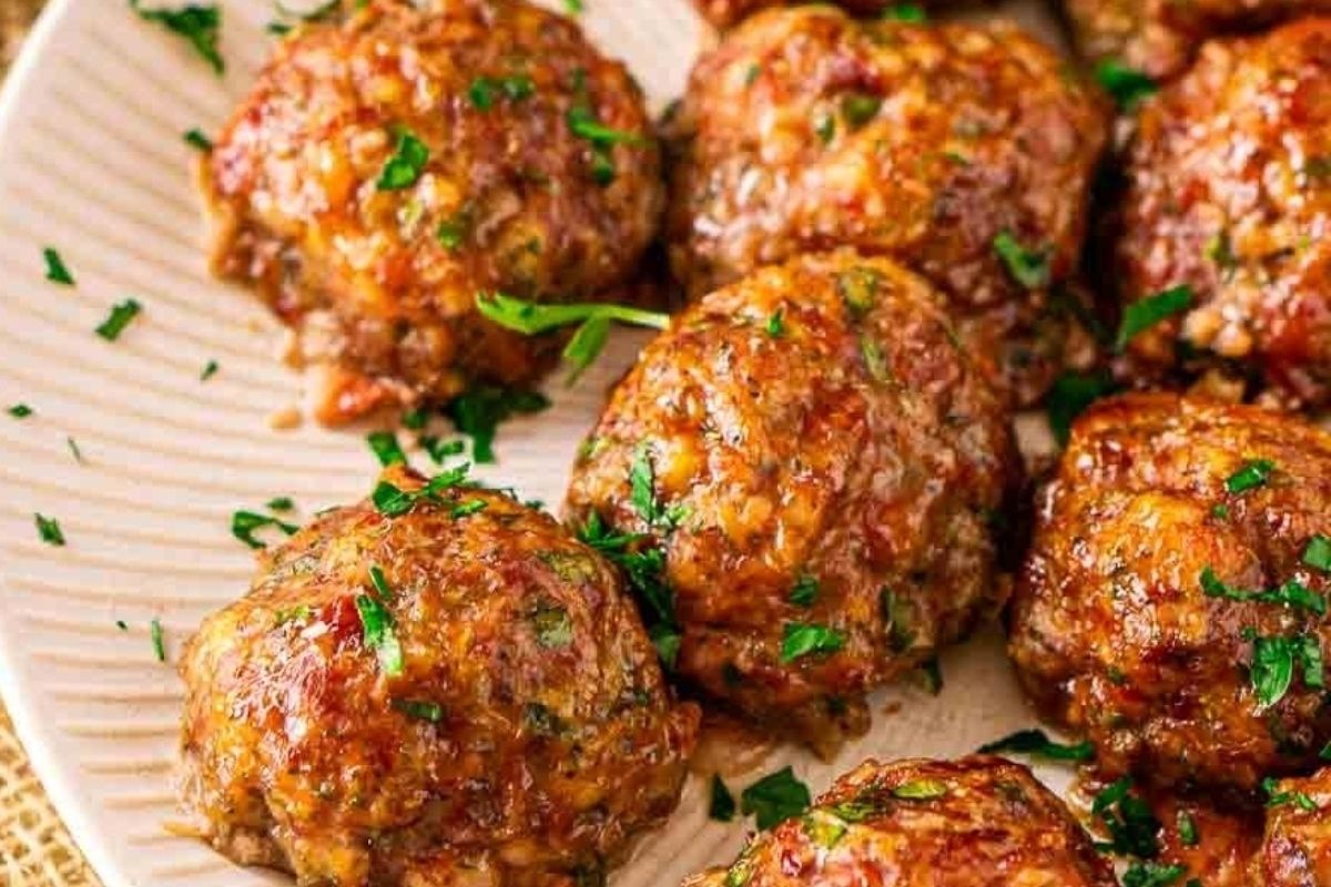 Best Ever Smoked Meatballs