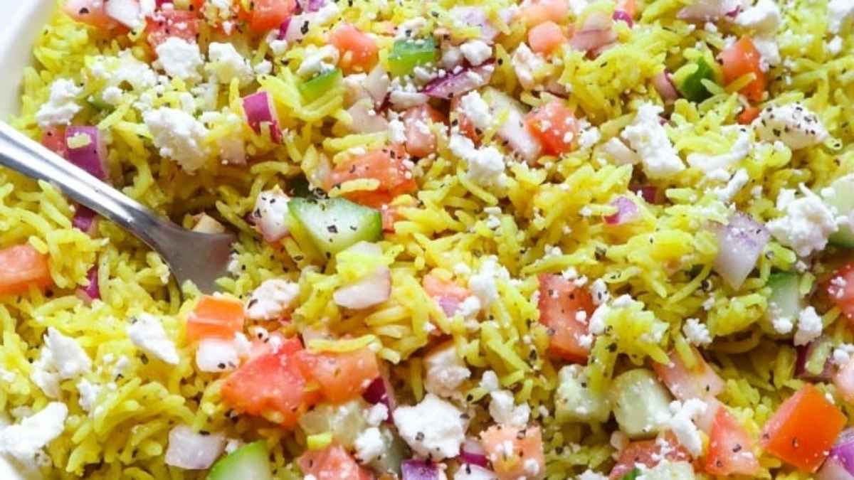 Best Yellow Mediterranean Rice. 