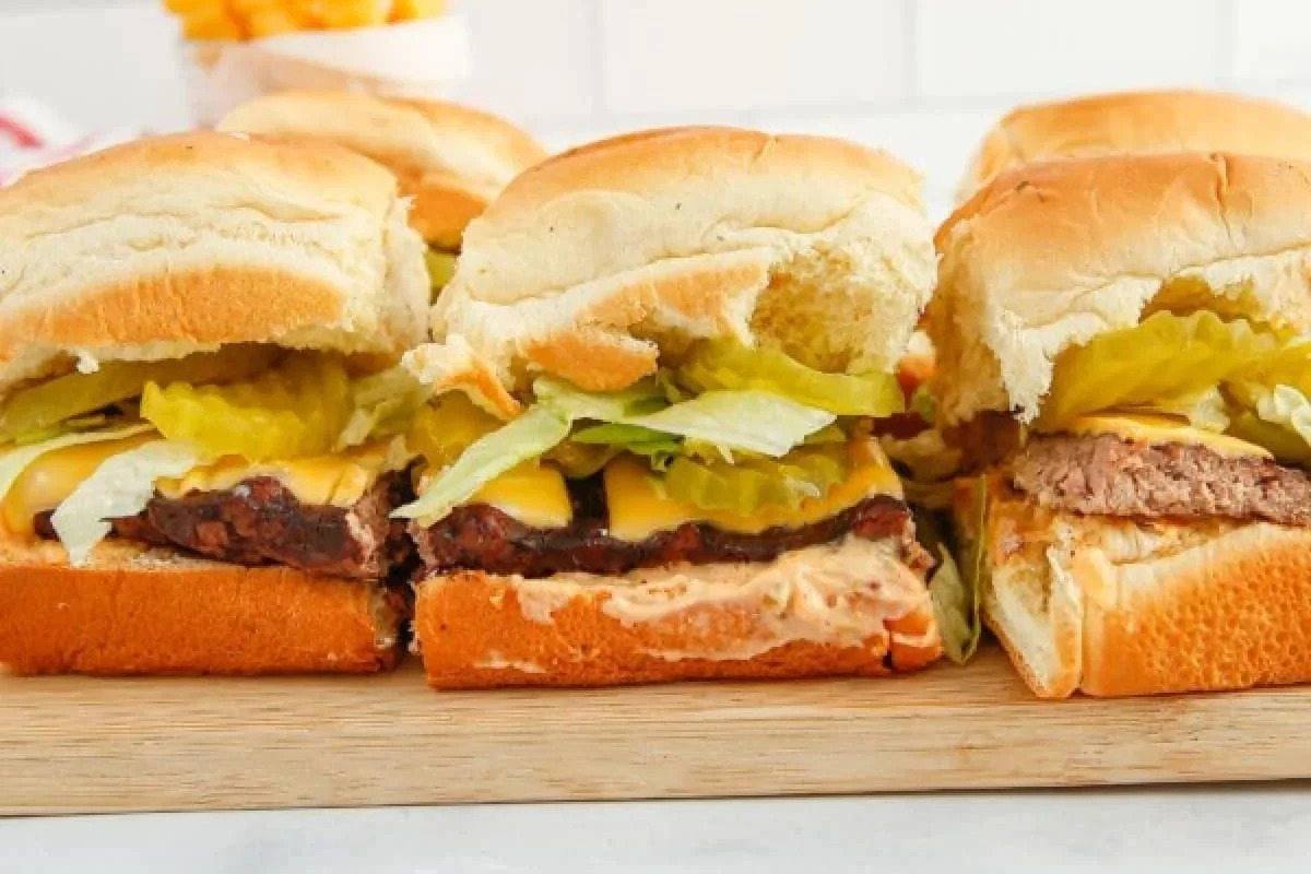 Big Mac Sliders Recipe.