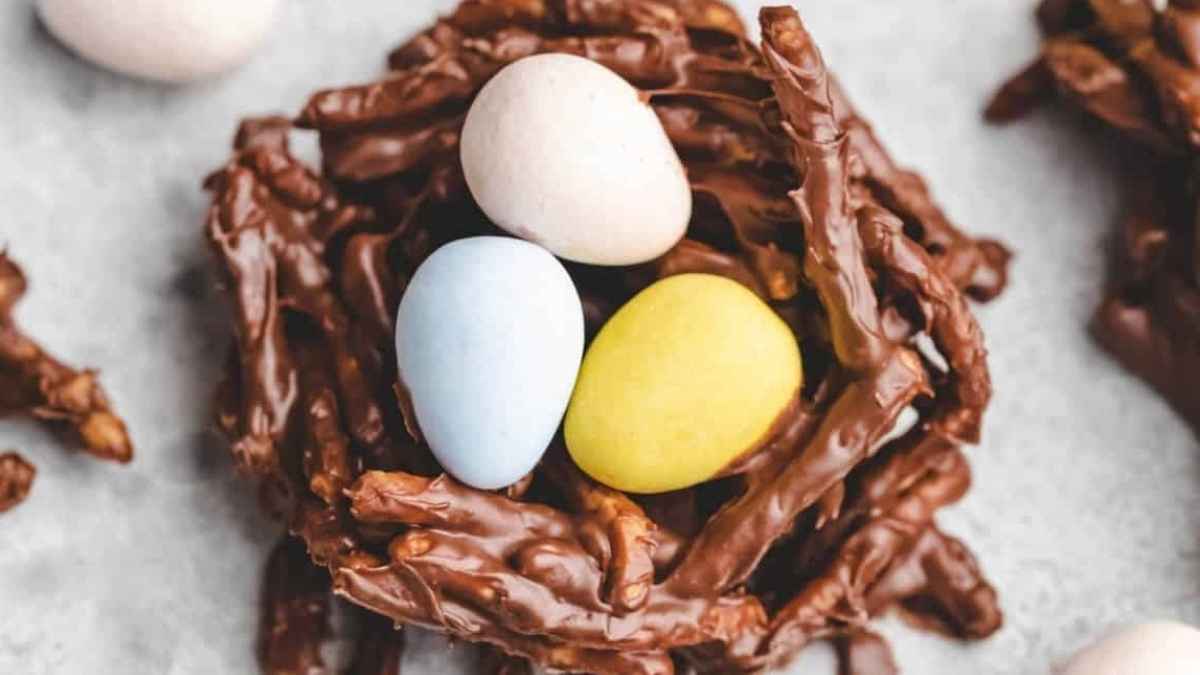 Bird'S Nest Cookies.